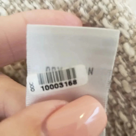 Dressbarn Taupe/White Blazer/Jacket  - Picture 5 of 6